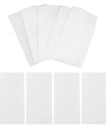 Premium EPE Foam Cushion Packing Bags 100 Pack for Electronics and Valuables White Soft Protective Sleeves displayed flat