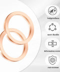 Heavy Duty Copper Oil Drain Plug Crush Washer Set For Cars Trucks And SUVs, showing leakproof and rust-resistant features
