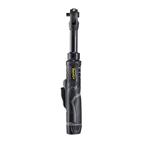 12V Li-Ion Cordless 3/8 Inch Extended Drive Ratchet Wrench Kit with Built-In LED Light, 65 Ft-Lbs Torque Long Reach, front view