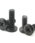 Socket Cap Screws Flat Head Set Black Carbon Steel Cross Recessed M4 M5 M6 M8 Corrosion Resistant Hardware