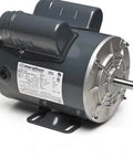 Totally Enclosed Farm Duty Belt Drive Motor 1 Hp 56 Frame with gray casing and rigid base for heavy daily tasks.