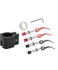Folding Clamp For Electric Scooter Lock Attachment With Alloy Build, Rugged Stabilizer Keeps Folding Secure And Ride Quiet On 8X, 10X, And 11X Models Compatible shown with components