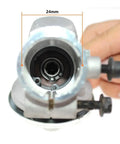 Heavy Knockout Gear Box Fits Cub Cadet 525rk 535lk Gc2125 Gt2125 Lawn Tractor Transmission showing 24mm drive tube opening.