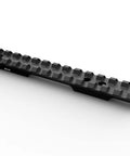 Picatinny Rail Mount For Savage 93 And 93R17 Mark II Rifles Direct Receiver Install With No Extra Hardware And Lets You Mount Picatinny Or Weaver Scopes, black aluminum rail