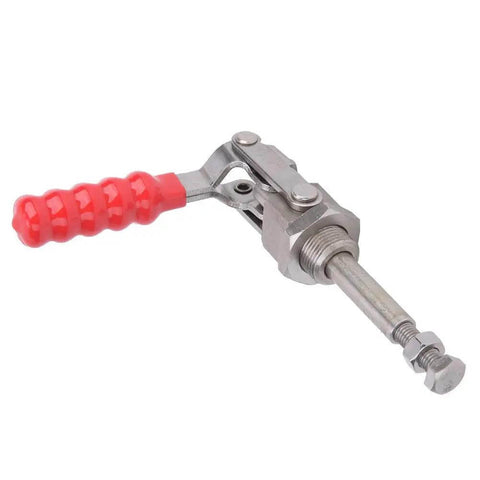 Heavy Duty Stainless Steel Toggle Clamp With Push Pull Handle That Delivers Killer 136 Kg Gripping Force And Super Smooth 180 Degree Rotation