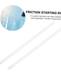 Two Pack Glass Sticks For Electrostatic Experiments In Junior High School Friction Electrification Physics Teaching Equipment
