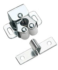 Double Roller Cabinet Catch Kit 40 Pack Solid Brass Adjustable Spring Ball Latch With Free Screws For Durable Cabinet Closers