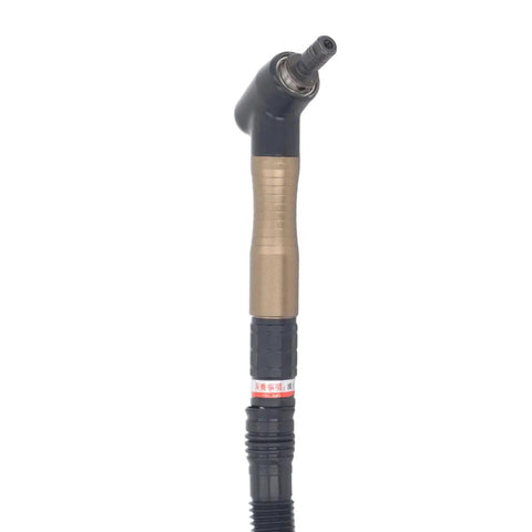 Heavy Duty Air Micro Die Grinder Kit With Rotary Switch Whips Up To 23500 Rpm showing compact pencil grip with metallic finish