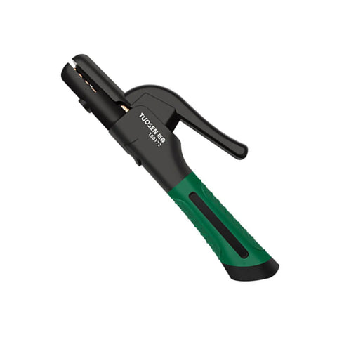 Heavy Duty Welding Electrode Holder Pliers With Non Slip Grip For 600A And 800A Stick Rods Efficient Copper Clamp Tool side view
