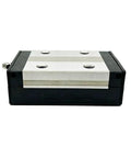 Front view of THK SSR30 Linear Block for SSR30XW Linear Motion Slider Rail Guide Stainless Steel Version, compact design