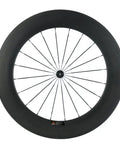 Race Ready Carbon Road Wheelset 88mm Deep Clincher 700c With 23mm Width Fits Shimano Cassettes Matte 3K Finish Toray T700 Rims.