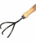 Three Tool Garden Bundle With Holder Lightweight 3 Piece Garden Set Including Hand Trowel Right Hand Cape Cod Weeder And Cultivator
