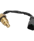 Tough As Nails Water Temperature Sensor For Excavators - High Performance Replacement Part For CAT E320C - Steel Shell And Nylon Wire, Weather Ready, Easy Install, 1 Unit brass sensor with connector