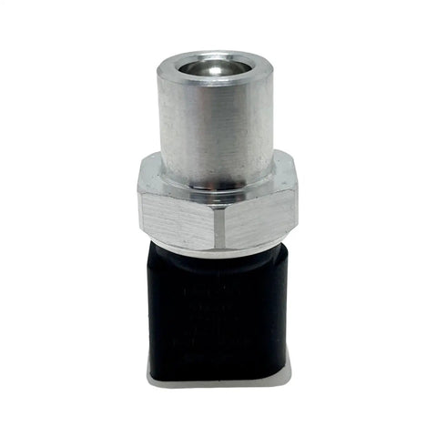 AC Pressure Switch Sensor 4H0959126A Replacement For Audi A4 A5 A6 A7 A8 Quattro Allroad Q5 R8 RS5 RS7 S4 S5 S6 S7 S8 SQ5 Touareg Go To Replacement Part Plug And Play, silver metal sensor with black connector