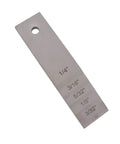 Stepped Pipe Wedge Tool for Welding and Pipe Fitting, Heavy Duty 6 Inch Length and 1.25 Inch Width, Dual Use Gauge Visible
