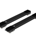 Extendable Washing Machine Dolly Furniture Rollers Black Adjustable Appliance Moving Carts Heavy Duty Wheels For Refrigerator And Laundry Equipment Easy Sliding Transport Tool, features two black dolly tracks with rollers.
