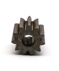 Steering Sector Pinion Gear For John Deere GX20053 Replacement Part front view, metal gear for LA Series D Series mowers