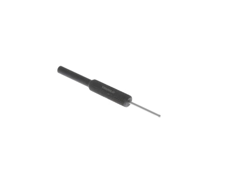 Bulletproof Magnetic Gunsmithing Combo Wrench For Glocks Compact Pistol Disassembly And Front Sight Removal Tool showing black steel frame with hardened pin.
