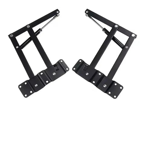 Hydraulic Lift Up Folding Hinge for Tables, Smooth Auto Lift With Gentle Descend, No-Hassle Space-Saving Folding Design