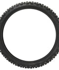 Rear Electric Dirt Bike Tire 80/90x19 Tube Type Fits Surron And Segway Talaria with aggressive tread for traction.