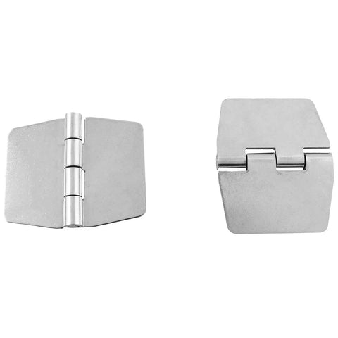 4 Pack 304 Stainless Weld On Hinges Without Holes 60x74x2mm 280 Degree Rotatable Heavy Duty Steel Butt Hinge For Electrical Boxes Cabinets Workshops Gates Fences Doors And Windows