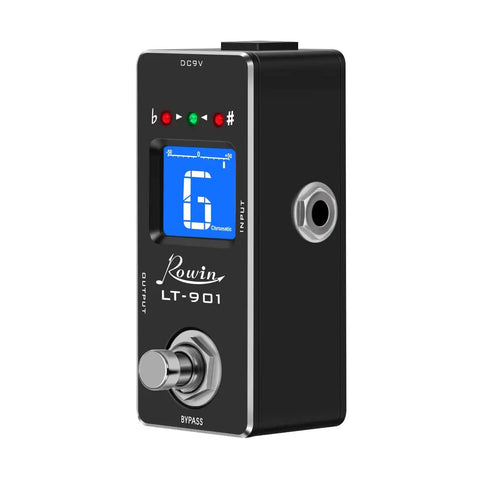 Chromatic Guitar Tuner Pedal With True Bypass Ultra Fast Tuning And LED Display Compact Design For Electric And Bass Guitars DC 9V Powered No Adapter Included