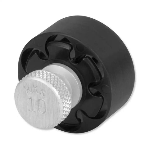 Close-up of Six Round Revolver Speedloader Two Pack For Smith And Wesson Models 10 12 13 14 15 19 64 66 67 And Taurus 606