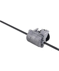 Beefed Up Transmission Assembly For Toro Timemaster 30 Inch Mowers Replacement Replaces 131-9665 120-5211 127-0656 130-2388 130-6670 With Pulley Included Heavy Duty Gearbox Upgrade, gray metal gearbox with shaft