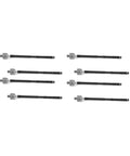 Top Shelf Inner Tie Rod Ends Heavy Duty 4 Pack Direct Bolt On Replacement For Nissan Quest 2004 Through 2009 Tough As Nails front steering components.