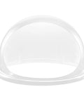Clear Acrylic Dome Shield For Cotton Candy Machine, 21 Inch Bubble Cover With Bottom Groove, Fits 20 Inch Commercial Floss Maker Bowls