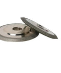 Diamond Grinding Wheel 4 Inch 45 Degree V Shaped Groove 200 Grit Electroplated Abrasive Wheel For Sharpening Hard Alloy Tungsten Steel Tools