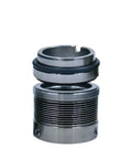 Heavy Duty Metal Corrugated Pipe Mechanical End Face Seal DTBM 40A showing rigid steel structure with rubber seal for pumps.