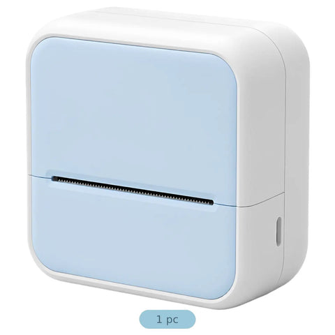 Incredible Mini Portable Thermal Label Maker Machine With Wireless Bluetooth Printing For iOS And Android Smart Phones Inkless Tech, compact design.