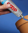 All Purpose Adhesive Clear That Bonds Like A Boss Waterproof And Temperature Resistant One Component Glue That Stays Flexible Dries Clear Washer And Dryer Safe For Everyday Home Repairs fixing a terracotta pot