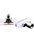 Long Oval Suction Cup For Industrial Pneumatic Systems With Powerful Vacuum Grip Nozzle, durable rubber, used in automation.