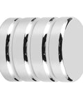 Close-up view of Heel Shift Lever Eliminator Cover With Shaft Spacer Sleeve For Harley-Davidson Touring Bikes 1980 Through 2019 Bolt-On Fit