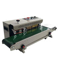 FR-880 Continuous Auto Sealing Machine For Horizontal PVC Bag Film Pro Grade Sealer With Conveyor 110V side view