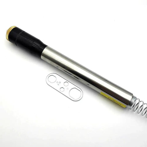CNC Plasma Cutting Torch Straight Head For YK100-H With Internal M10x1mm Threads Heavy Duty High Temp Torch Body