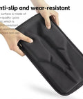 Cool Rear Bike Seat Cushion For Ecotric Beach Cruiser Ebike Solved Shifting Grips With 3D Ergonomic Design And Thick Sponge Core for Smooth City Commuting Without Slip, black Lycra cover