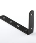 Iron L Corner Bracket Set Four Pack For Loose Joints Beef Up Multi Point Fastening For Cabinet Shelves DIY Furniture Repair And Reinforcement