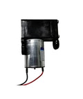 APN-20GD2-W Oil Free Diaphragm Vacuum Pump motor side view, showcasing black plastic housing and metal parts for lab tasks.