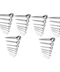 304 Stainless Steel Roll Pin Set 220 Piece Cotter Pin Assortment Kit For Cars Trucks And Small Engines Lower Parts Hardware DIY Friendly Ride Ready Easy Install Durable Automotive Hairpins And Springs, assorted sizes