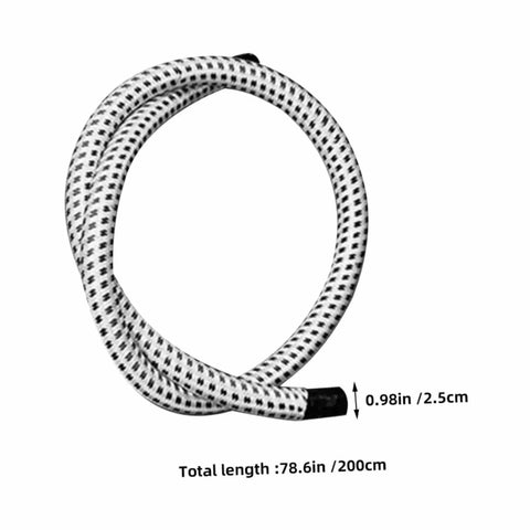 Heavy Duty High Temperature Steam Hose For Garment Steamers And Irons, Flexible PVC Nylon Replacement Tube, coiled