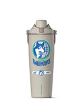 Heavy Duty 32 Oz Insulated Stainless Steel Water Bottle Features Minnesota Timberwolves Logo; front view showcasing design.