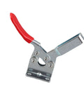 Horizontal Toggle Clamp in Carbon Steel with Electroplated Rust Proof Finish for Workbench Woodworking Welding and Stone Cutting