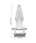 Two Pack Heavy Duty Zinc Alloy Door Hinges For Oven, Kitchen Equipment And Fridge Cold Storage, Rugged Door Hardware With Enhanced Seal And Adjustable Fit, Durable Zinc Alloy Construction For Long Lasting Performance, 17.4 x 6 cm