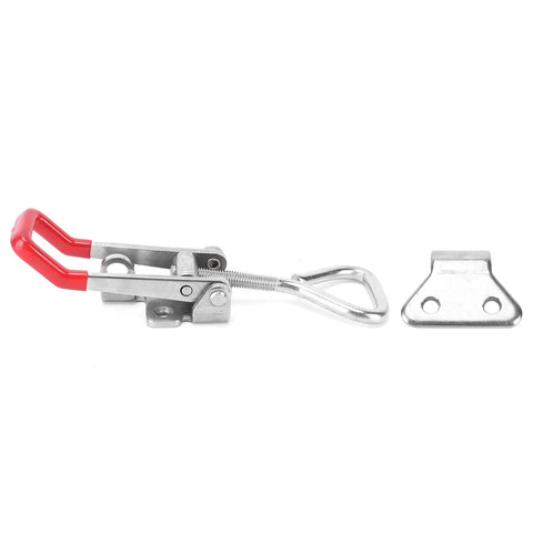 Heavy Duty Stainless Steel Toggle Latch With Adjustable Clamping Force For Garage Gear And Decor Setup Holds Up To 1323 Pounds Like A Boss, open with catch
