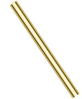 Brass Round Rod Stock Seven Eighths Inch Diameter Twelve Inch Length Lathe Bar for Metalworking