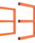 Garage Wall Mounted Lumber Storage Rack For Woodworking Shop Overhead Heavy Duty One Piece Design Keeps Lumber Off The Floor
