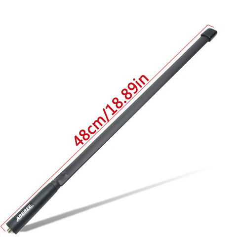 SMA-Female Tactical Ham Radio Antenna 18.8 Inch Foldable High Gain 2.15 Dbi For 144 430 MHz VHF UHF Portable Communication Antenna